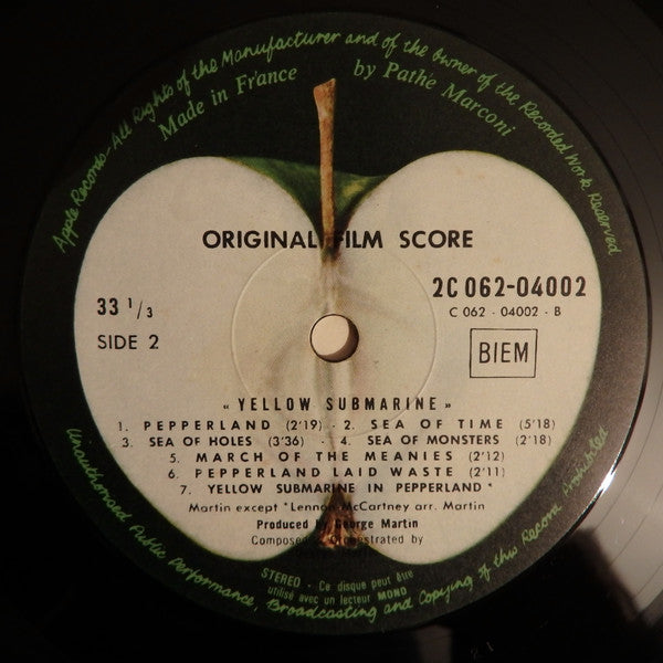 The Beatles : Yellow Submarine (LP, Album, RE)