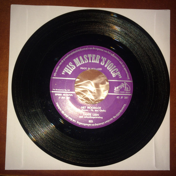 Tante Leen : Het Noodlot (7", Single)
