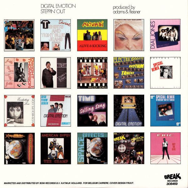 Digital Emotion : Steppin' Out (12")