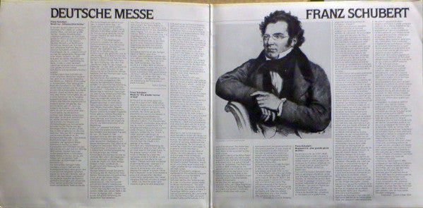 Franz Schubert - Chor Des Bayerischen Rundfunks Und Symphonie-Orchester Des Bayerischen Rundfunks, Wolfgang Sawallisch : Deutsche Messe (LP, Album, DMM)
