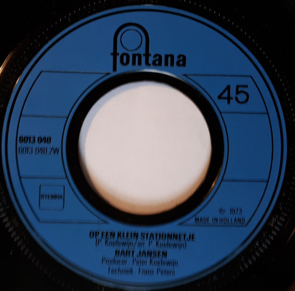 Bart Jansen : De Werkmens (7", Single)