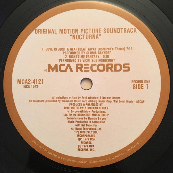 Various : Nocturna - Original Motion Picture Soundtrack (2xLP, Album, Gat)