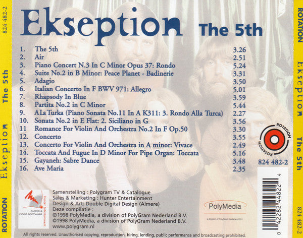 Ekseption : The 5th (CD, Comp, RE, EDC)