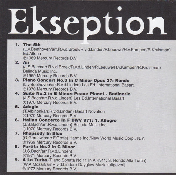 Ekseption : The 5th (CD, Comp, RE, EDC)