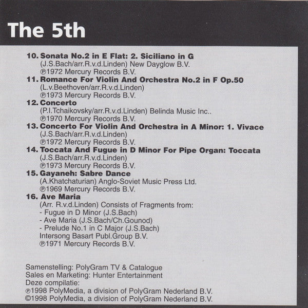 Ekseption : The 5th (CD, Comp, RE, EDC)