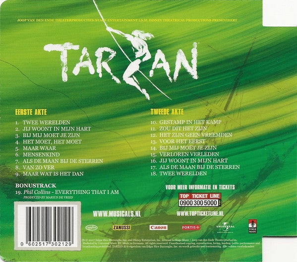 Phil Collins : Tarzan - Het Nederlandse Castalbum (CD, Album)