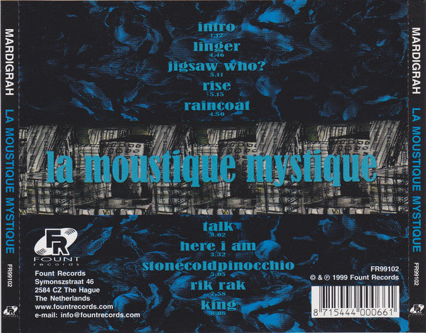 Mardigrah : La Moustique Mystique (CD, Album)