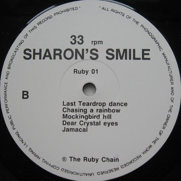 The Ruby Chain : Sharon's Smile (LP, Album)