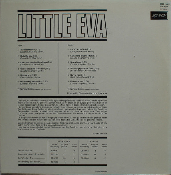 Little Eva : Little Eva (LP, Comp)