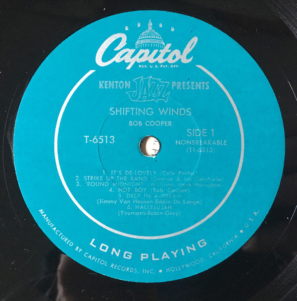 Bob Cooper : Shifting Winds (LP, Album)