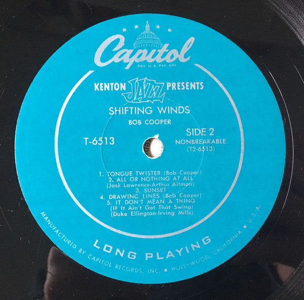 Bob Cooper : Shifting Winds (LP, Album)