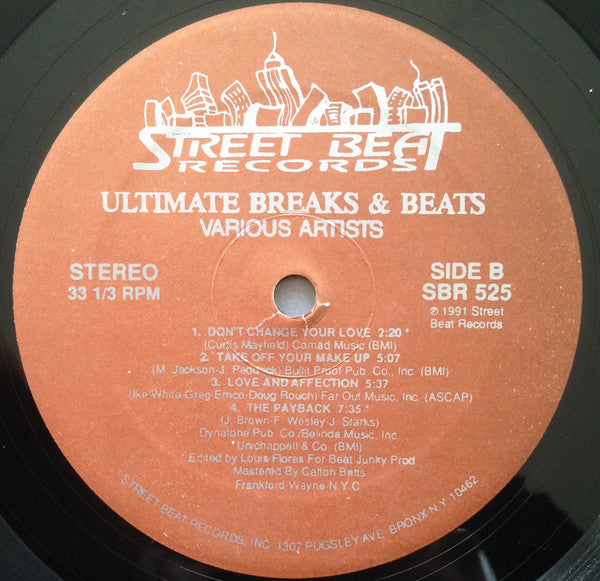 Various : Ultimate Breaks & Beats 25th (LP, Comp, RE, Unofficial)