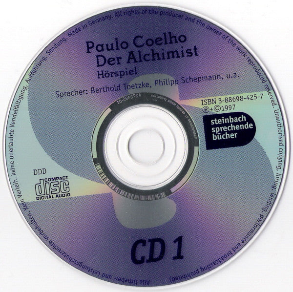Paulo Coelho (2) : Der Alchimist (2xCD)