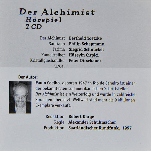 Paulo Coelho (2) : Der Alchimist (2xCD)