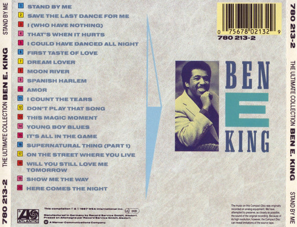 Ben E. King : The Ultimate Collection: Stand By Me (CD, Comp)