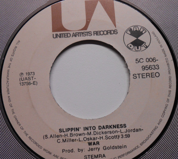 War : Ballero (7", Single)