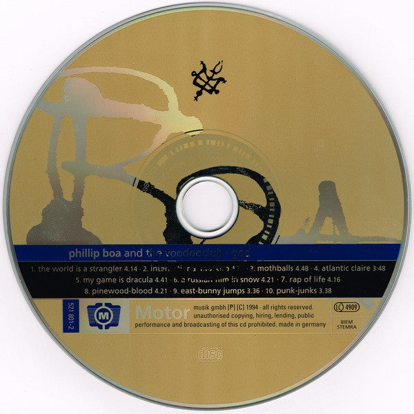 Phillip Boa & The Voodooclub : God (CD, Album)