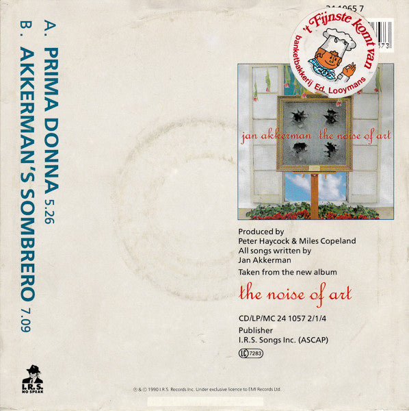 Jan Akkerman : Prima Donna (7")
