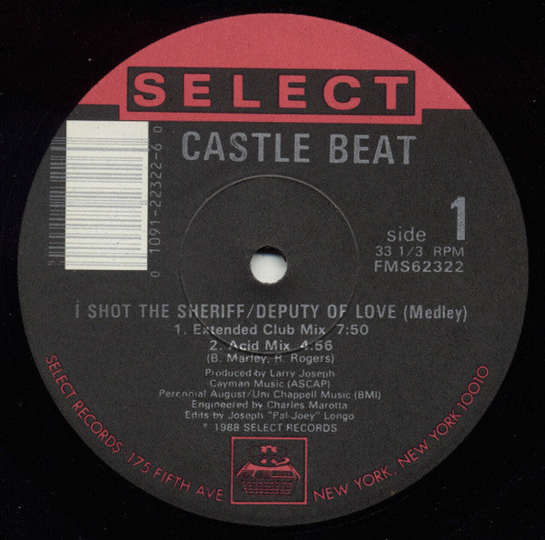 Castle Beat : I Shot The Sheriff / Deputy Of Love (Medley) (12")