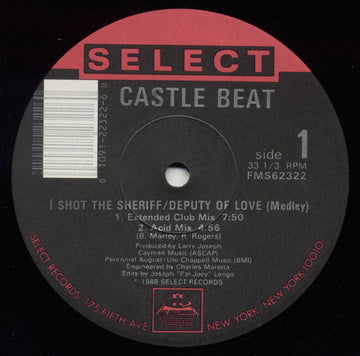 Castle Beat : I Shot The Sheriff / Deputy Of Love (Medley) (12")