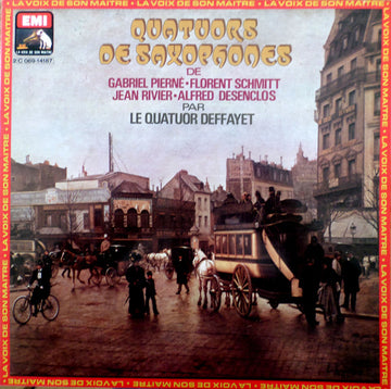 Le Quatuor Deffayet*, Gabriel Pierné, Alfred Desenclos, Jean Rivier, Florent Schmitt : Quatuors De Saxophones (LP, Album, Quad)