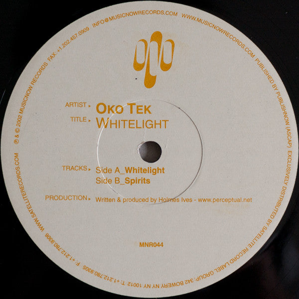 Oko Tek : Whitelight (12")