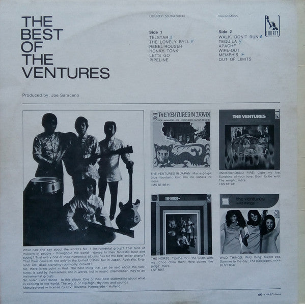 The Ventures : The Best Of The Ventures (LP, Comp)