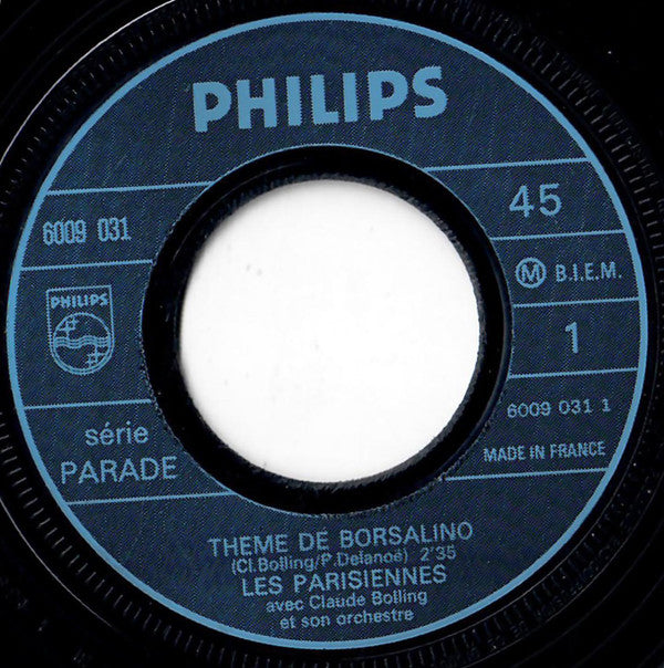 Les Parisiennes : Theme De Borsalino (7", Single)