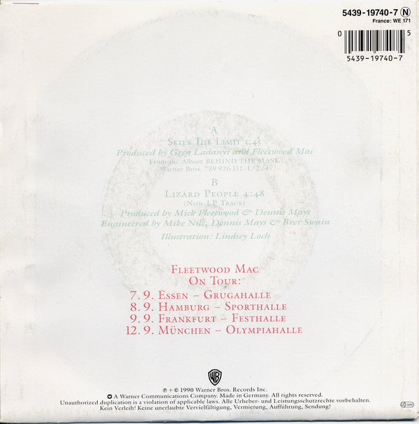 Fleetwood Mac : Skies The Limit (7", Single)