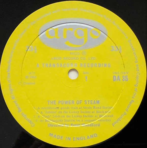 No Artist : The Power Of Steam (LP, Mono)