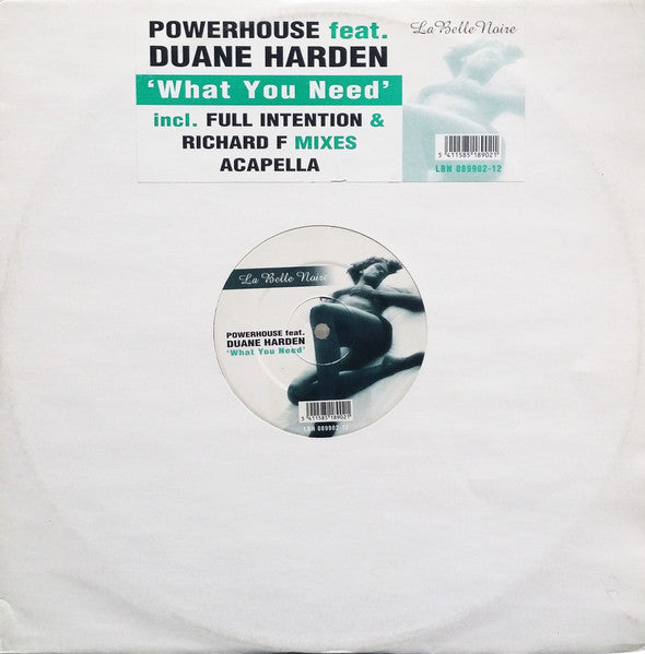 Powerhouse Feat. Duane Harden : What You Need (12")