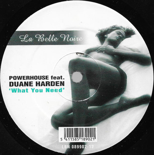 Powerhouse Feat. Duane Harden : What You Need (12")