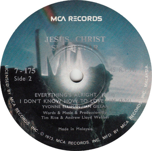 Various : Jesus Christ Superstar (7", Single)