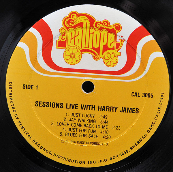 Harry James (2) / Les Brown : Sessions, Live (LP)