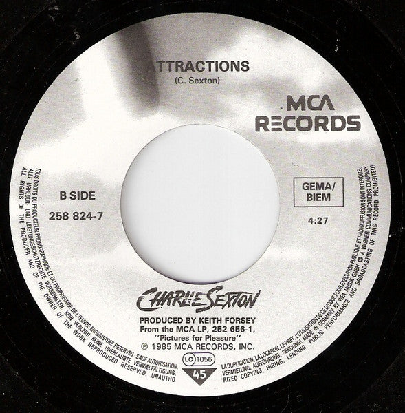 Charlie Sexton : Beat's So Lonely (7", Single)