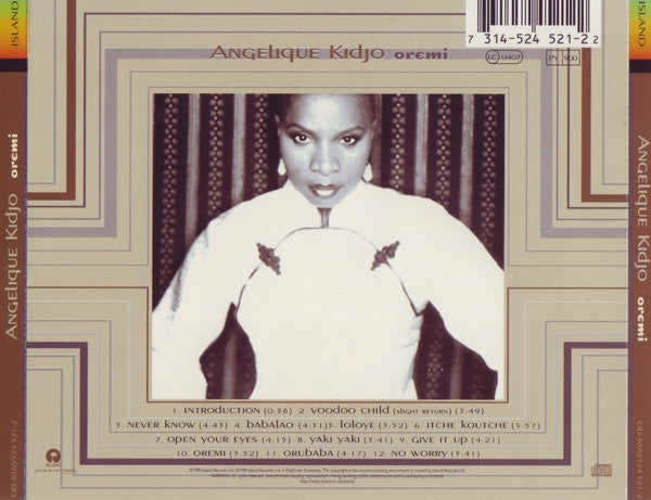 Angélique Kidjo : Oremi (CD, Album, RE, Uni)
