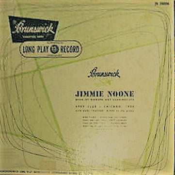 Jimmie Noone's Apex Club Orchestra With Earl Hines : Dean Of Modern Hot Clarinetists Volume 1 (10")