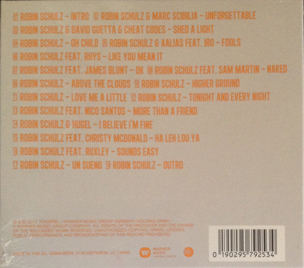 Robin Schulz : Uncovered (CD, Album, Ltd, Dig)