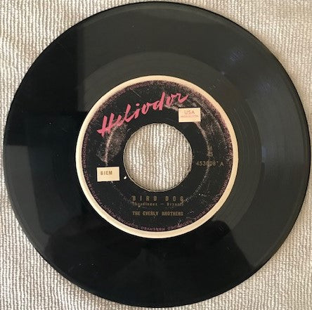 The Everly Brothers* : Bird Dog / Devoted To You (7", Single, Mono)