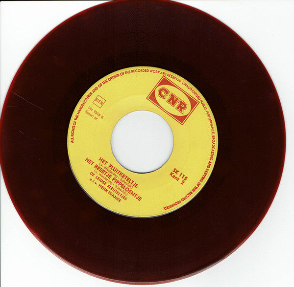 De Leidse Sleuteltjes : Dikkertje Dap (7", EP, Red)