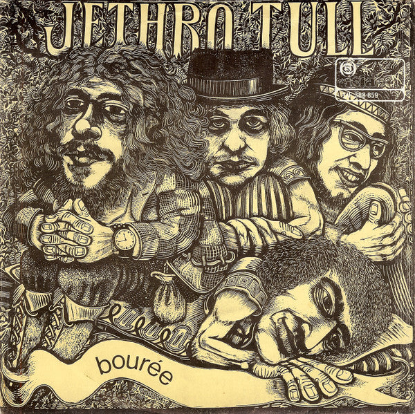 Jethro Tull : Bourée (7", Single, Mono)