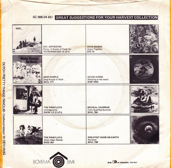 The Pretty Things : October 26 (7", Single)