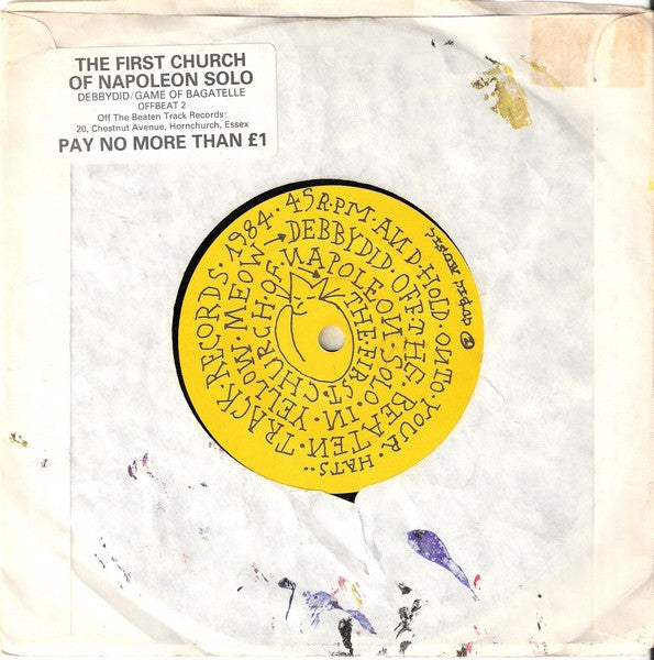 The First Church Of Napoleon Solo : Debbydid (7")