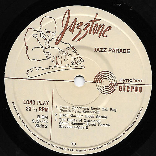 Various : Jazz Parade N° 2 (7")