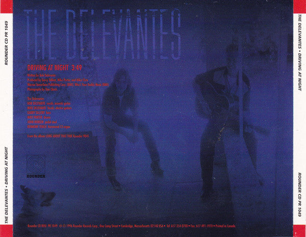 The Delevantes : Driving At Night (CD, Single, Promo)