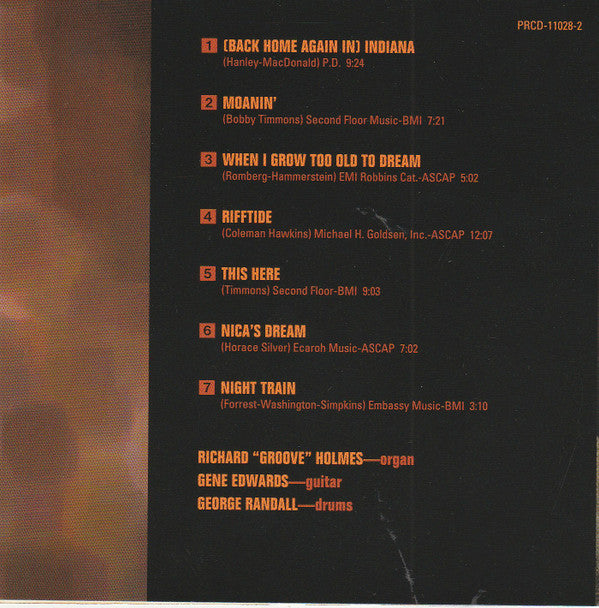 Richard "Groove" Holmes : On Basie's Bandstand (CD, Album)