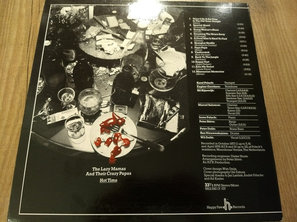 The Lazy Mamas And Their Crazy Papas : Hot Time (LP, Mono)