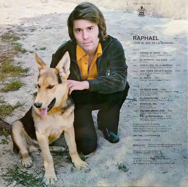 Raphael (2) : Con El Sol De La Mañana (LP, Album)