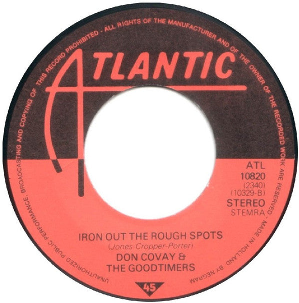 Don Covay & The Goodtimers : You Put Something On Me / Iron Out The Rough Spots (7", Single)