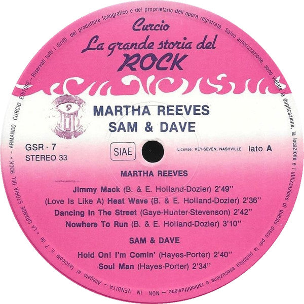 Martha Reeves / Sam & Dave / The Association (2) : Martha Reeves / Sam & Dave / The Association (LP, Comp)
